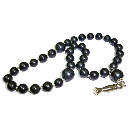 Shungite rosary