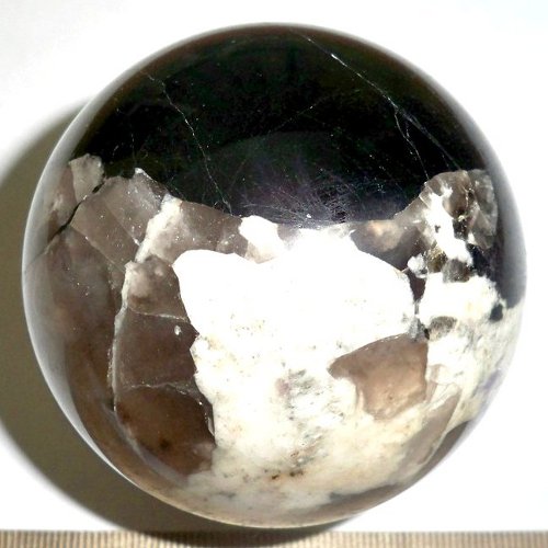 Black tourmaline sphere