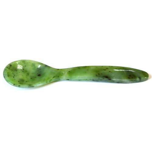 Nephrite spoon