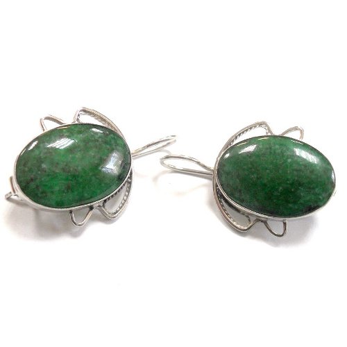 Jadeite earrings
