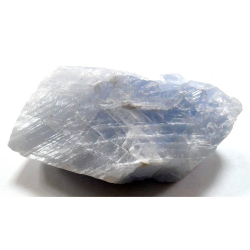 Blue calcite specimen