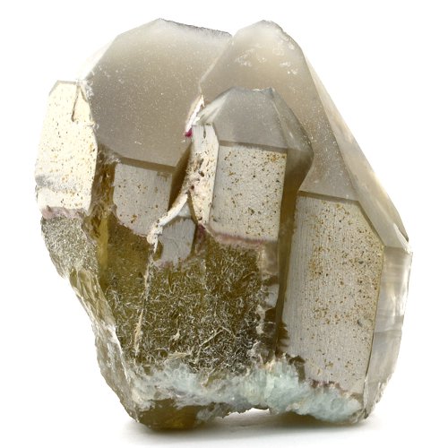 Smoky quartz crystals