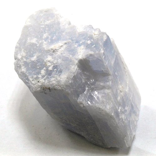 Blue calcite specimen