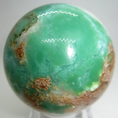 Chrysoprase sphere