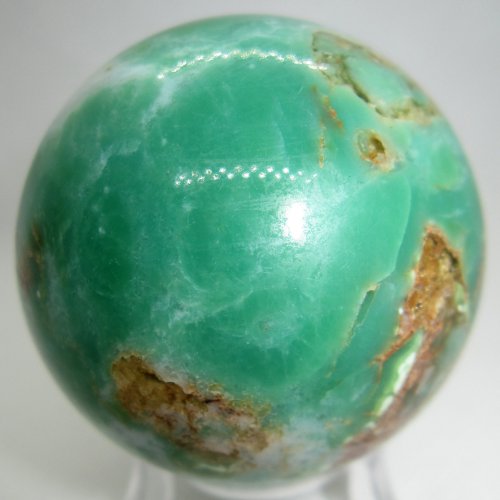 Chrysoprase sphere