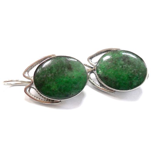 Jadeite earrings