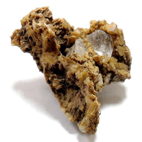 Natrolite crystals
