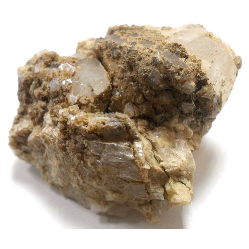 Natrolite crystals