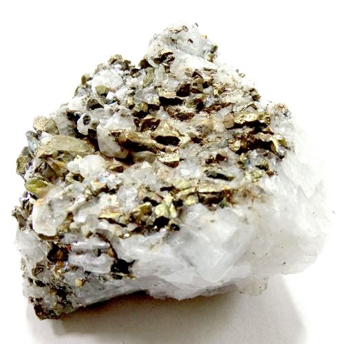 Pyrite crystals