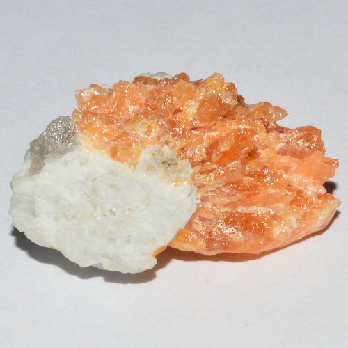 Spessartine crystals