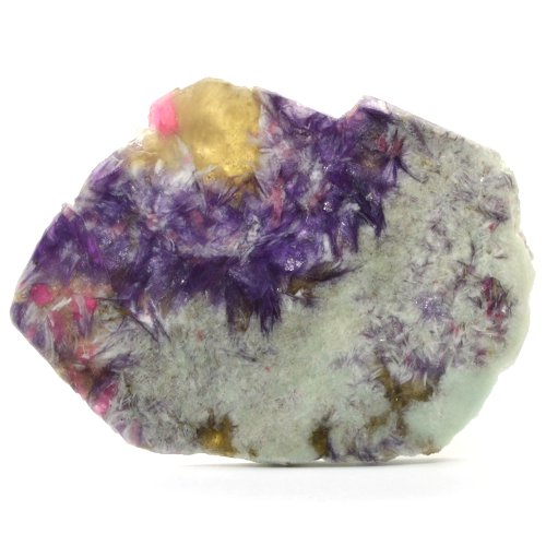 Lepidolite slice