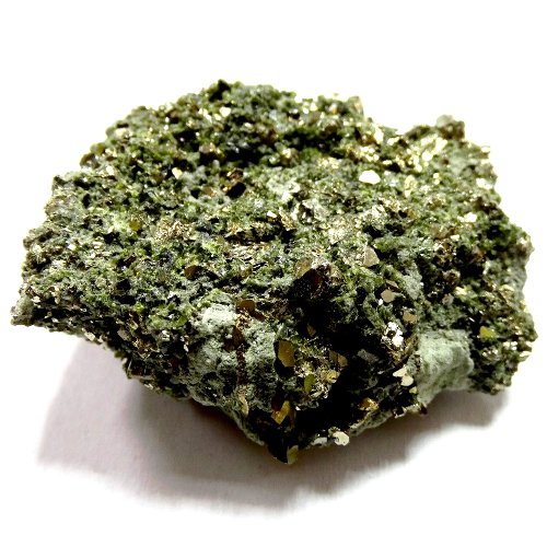 Pyrite crystals