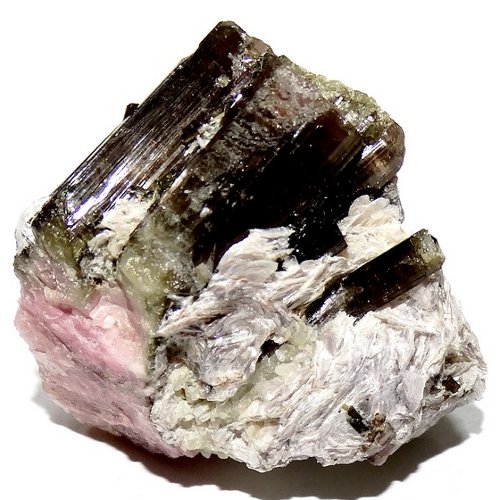 Tourmaline crystals