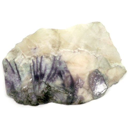 Lepidolite slice