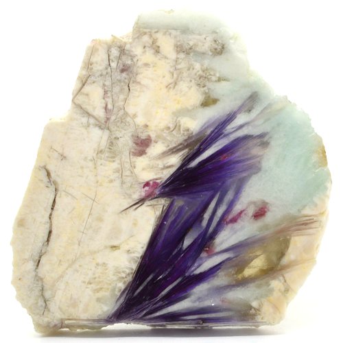 Lepidolite slice