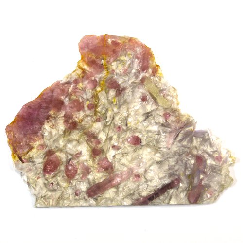 Lepidolite slice