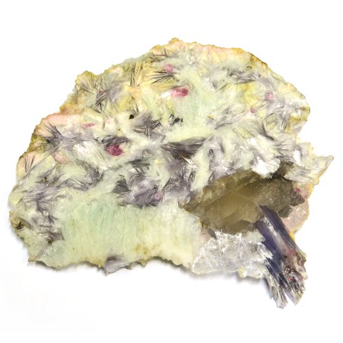 Lepidolite slice