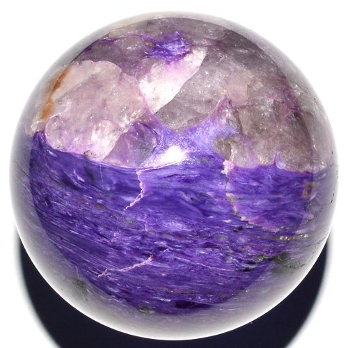 Charoite sphere