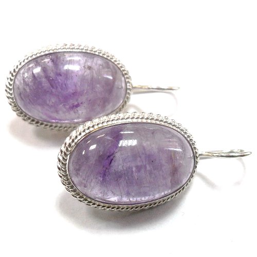 Amethyst earrings