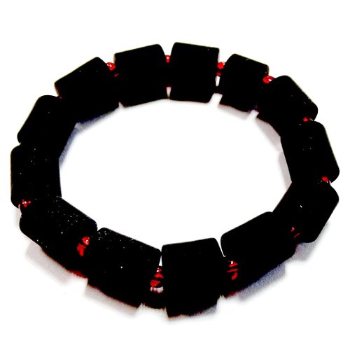 Jet bracelet