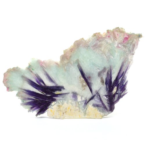 Lepidolite slice Lepidolite slice