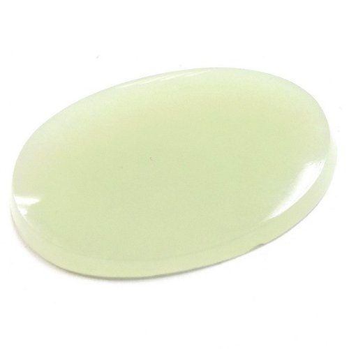 Nephrite cabochon