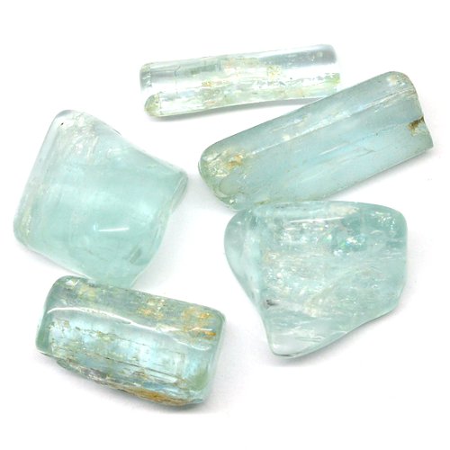 Aquamarine pebbles