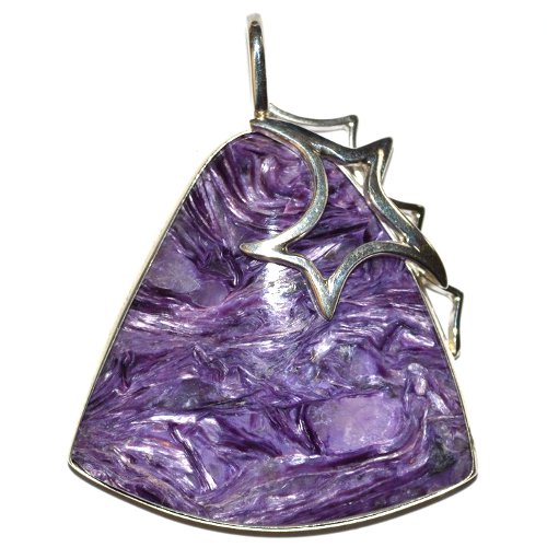 Charoite pendant