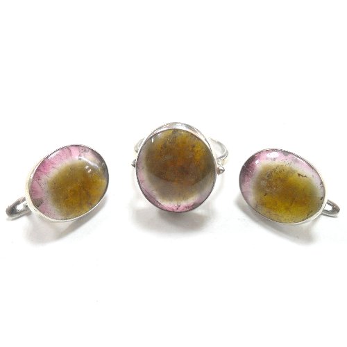 Tourmaline ring and earrings