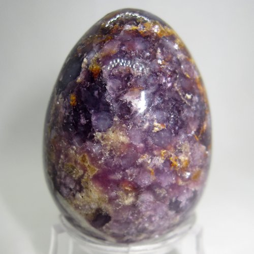 Lepidolite egg
