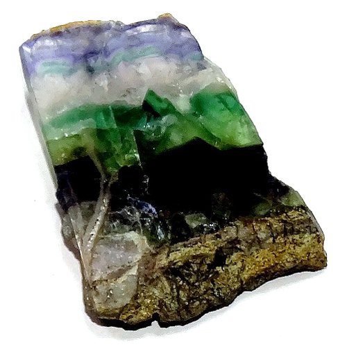 Fluorite slice