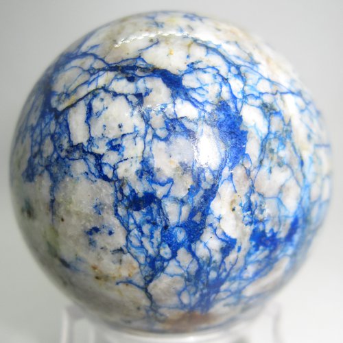 Azurite sphere