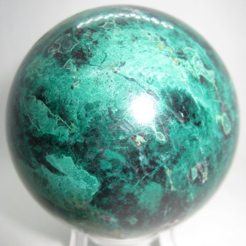 Malachite and azurite sphere