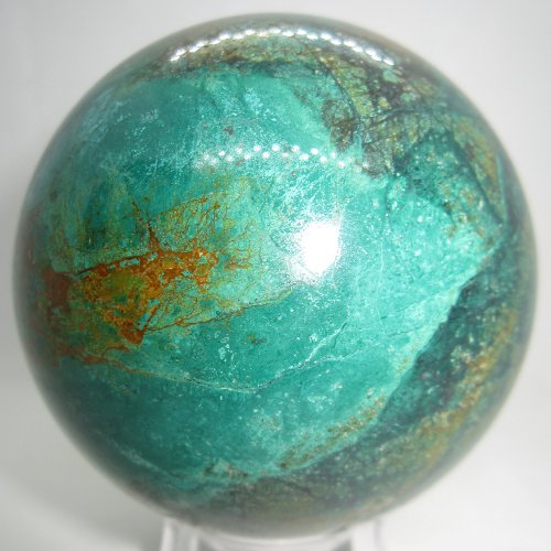Malachite and azurite sphere