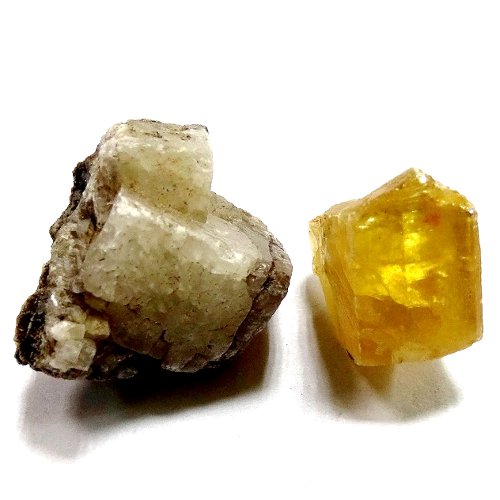 Baryte crystals
