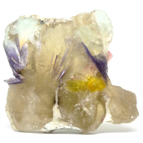 Lepidolite slice