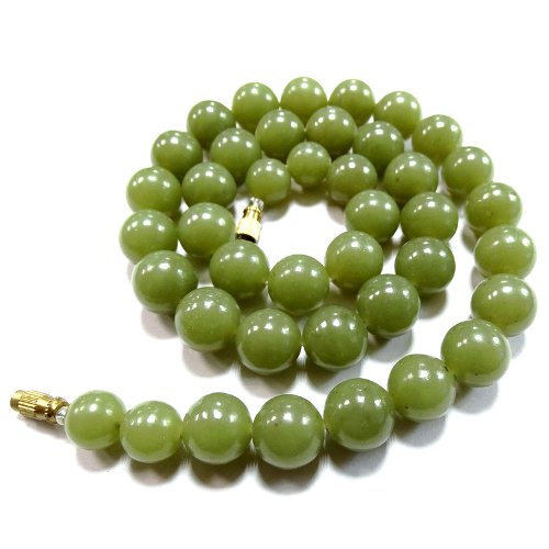 Nephrite necklace