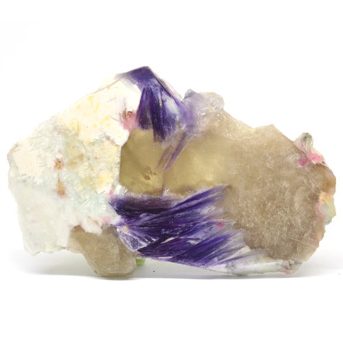 Lepidolite slice