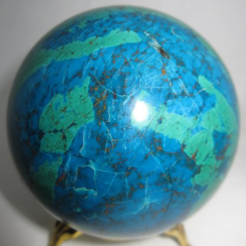 Chrysocolla sphere