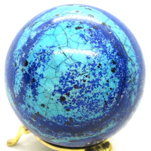 Azurite sphere