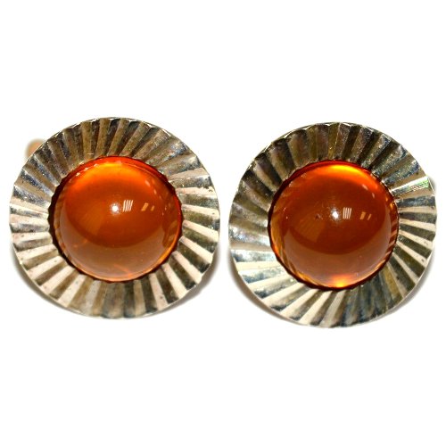 Amber earrings