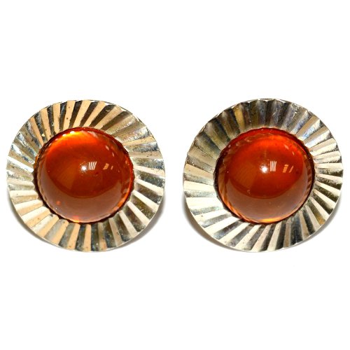 Amber earrings