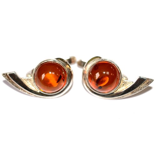 Amber earrings