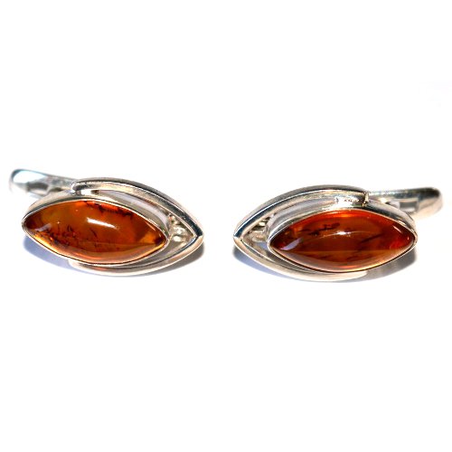 Amber earrings