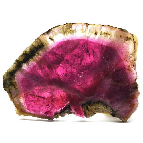 Tourmaline slice
