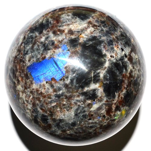 Labradorite sphere