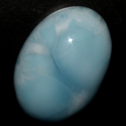 Larimar cabochon