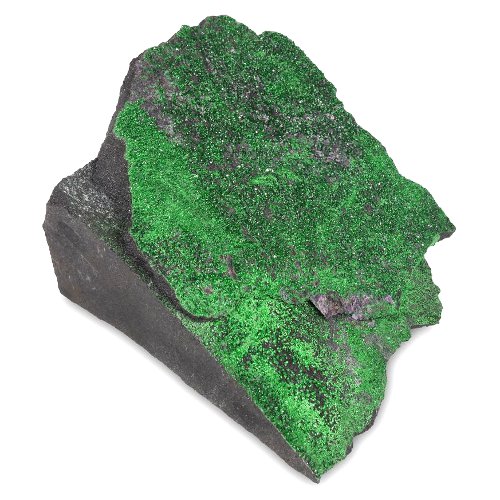 Uvarovite crystals