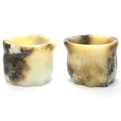 Nephrite gravy boats