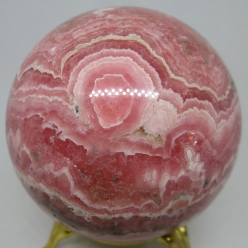 Rhodochrosite sphere